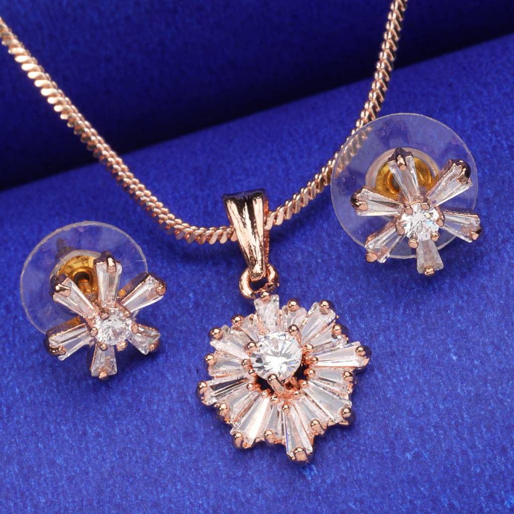 Gardenia Grace Pendant Set : PR005
