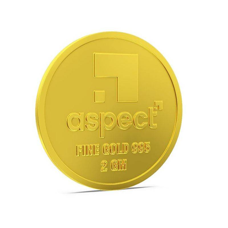 2 Gm Kalpruvksha Gold Coin 24Kt 995 : 2gmKalpruvkshaGoldCoin24kt995