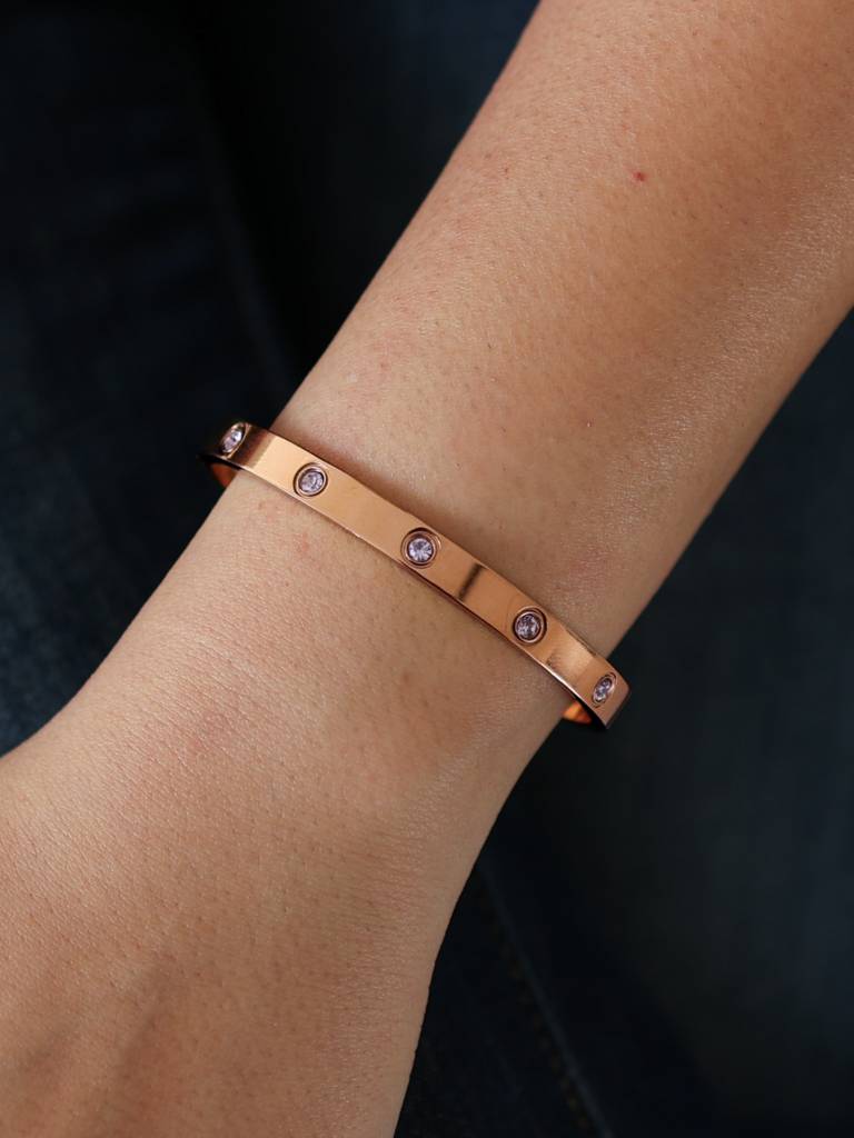 Leland Bracelet Band ( Rose Gold) : B-BD-11-RG