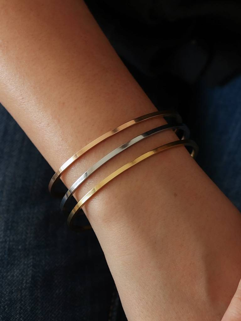 Tripple Threat Bracelet Band ( Set Of 3) : B-BD-64-0