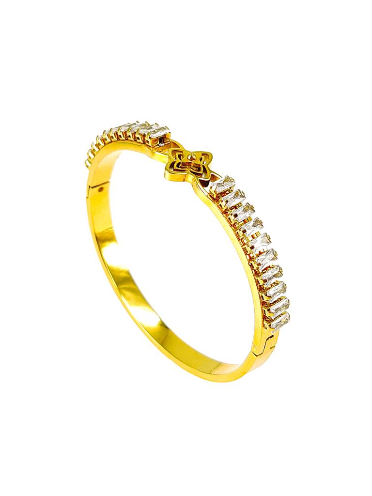 Floral Embrace Bracelet Band : B-BD-65-0
