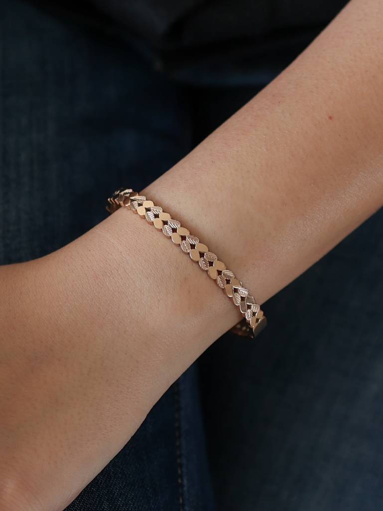 Braided Beauty Bracelet Band : B-BD-78-0