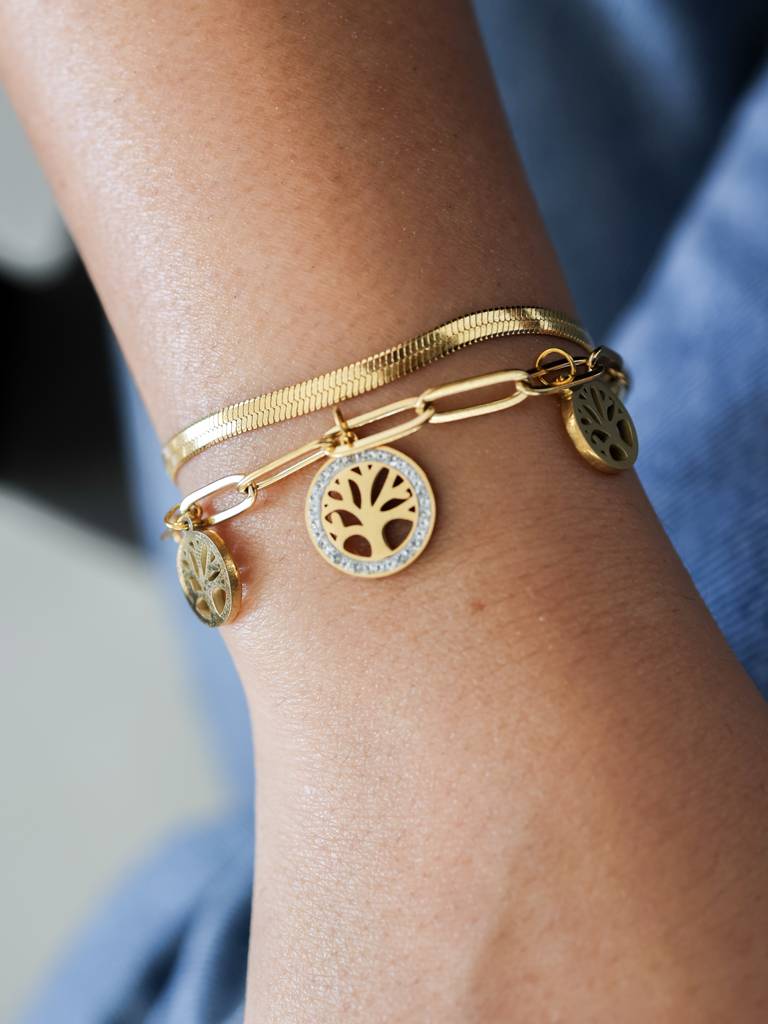 Tree Of Life Charm Bracelet : B-CH-27-0