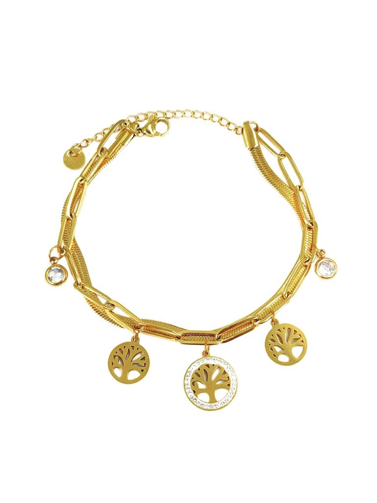Tree Of Life Charm Bracelet : B-CH-27-0