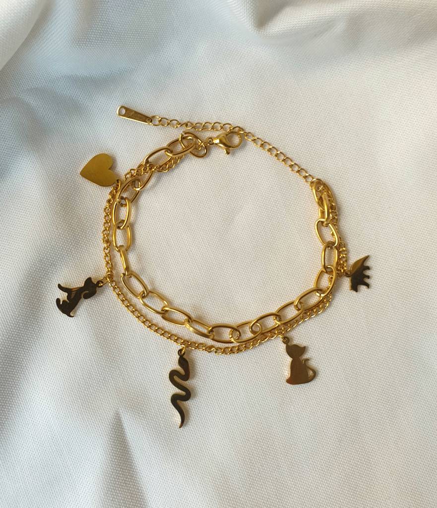 Animal Charm Bracelet : B-CH-4-0