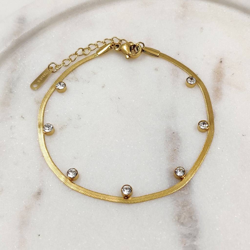 Crystal Cammie Bracelet : B-CR-39-0
