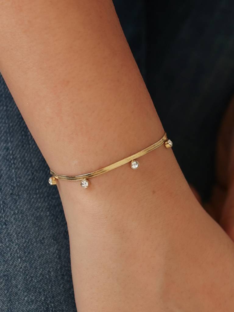Crystal Cammie Bracelet : B-CR-39-0
