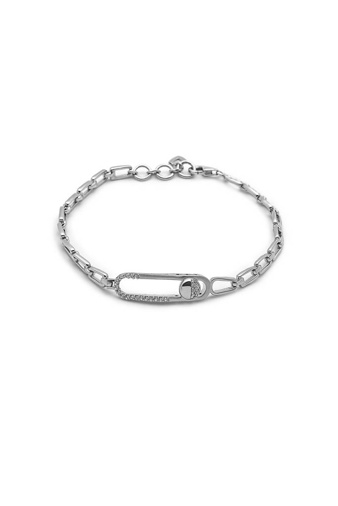 Silberry 925 Sterling Silver Flash-Pin Bracelet : B111