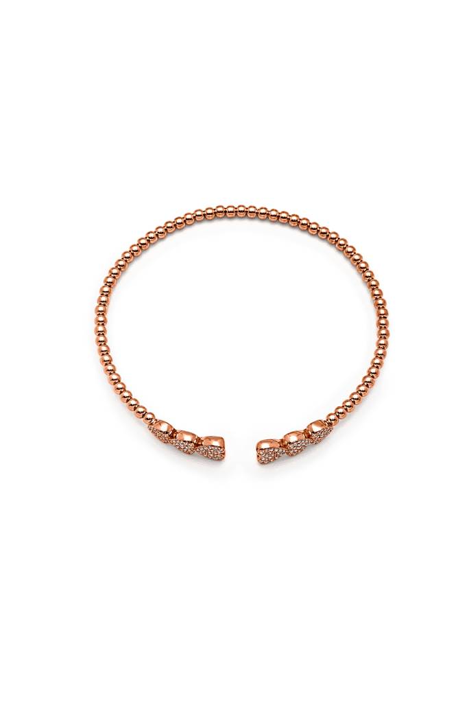 Silberry 925 Sterling Silver Triple-Love Kada : B119