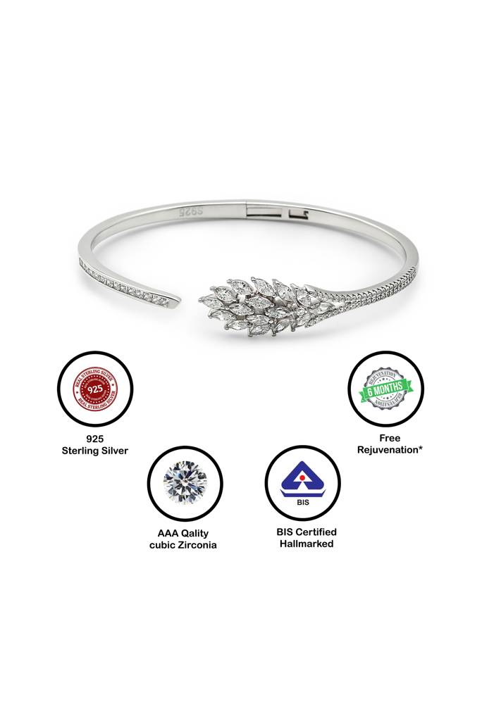 Silberry 925 Sterling Silver Celestial Kada : B228