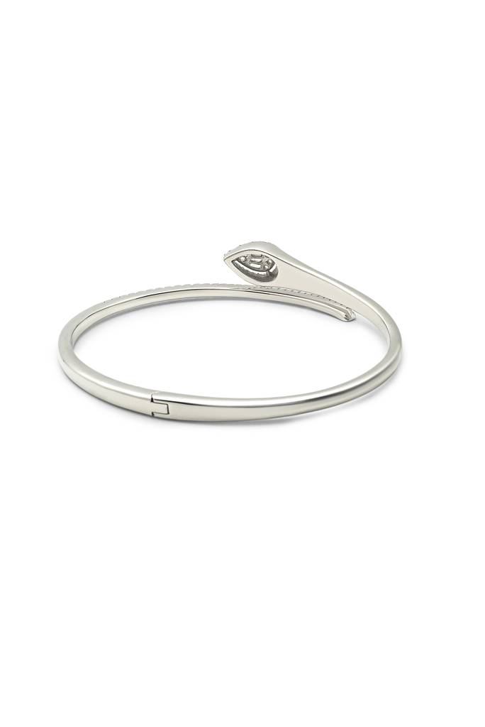 Silberry 925 Sterling Silver Serpent Kada : B252