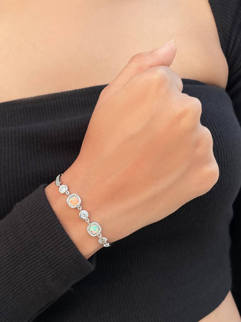 Silberry 925 Sterling Silver Ivory Bracelet : B257