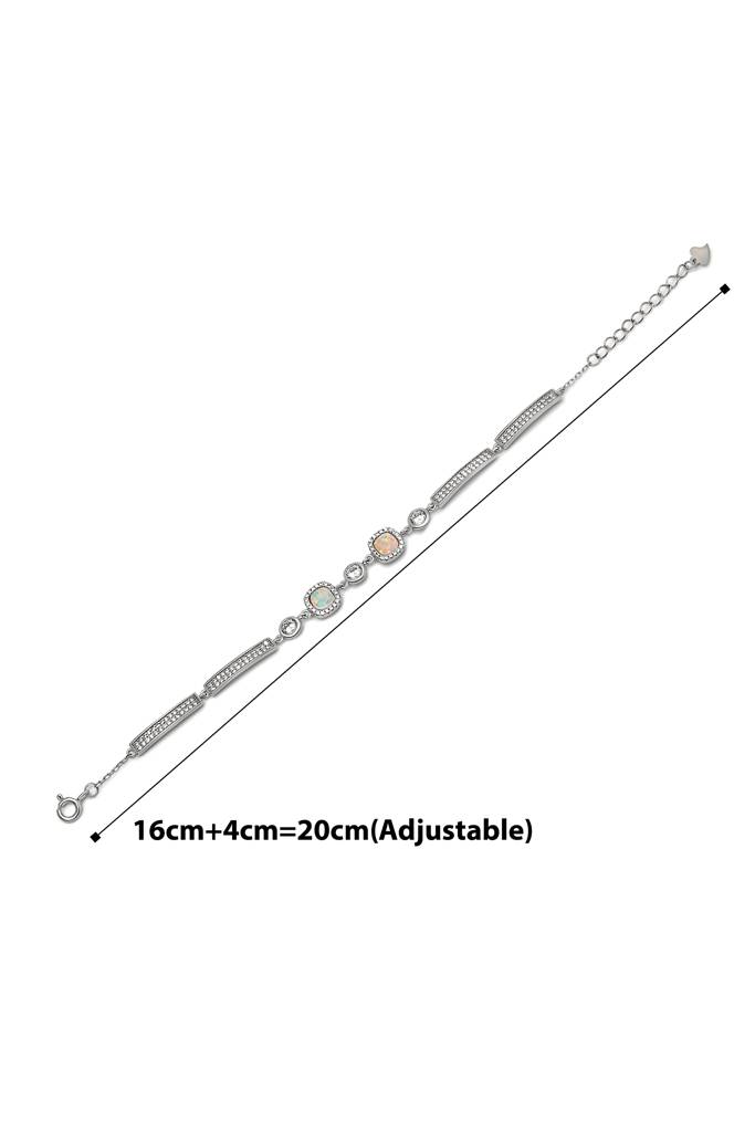 Silberry 925 Sterling Silver Ivory Bracelet : B257