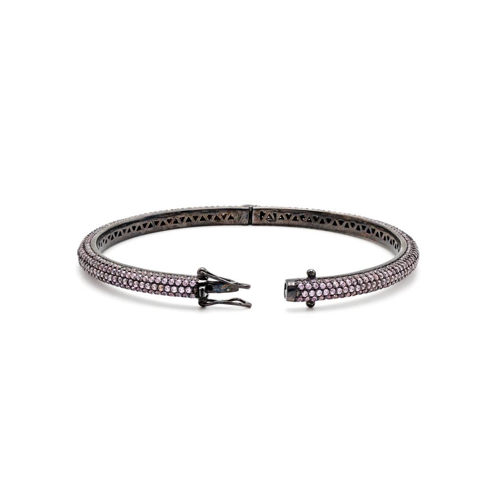 Lab-Grown Stone Bangle : B2777