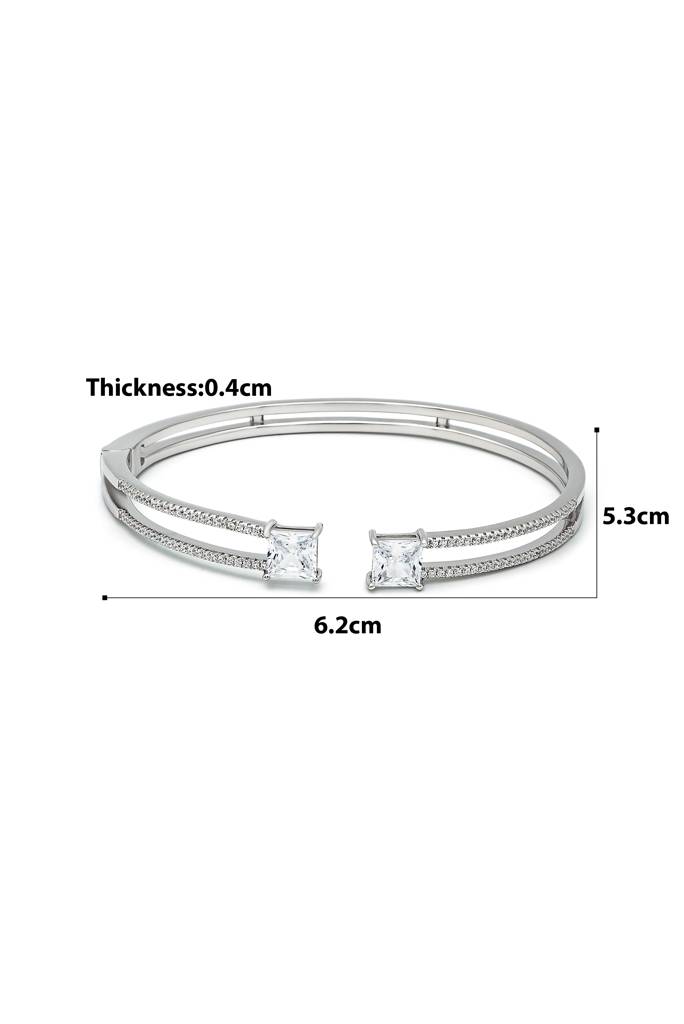 Silberry 925 Sterling Silver Majestic Kada : B334