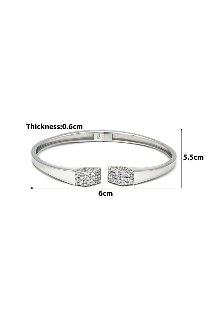 Silberry 925 Sterling Silver Pristine Kada : B339