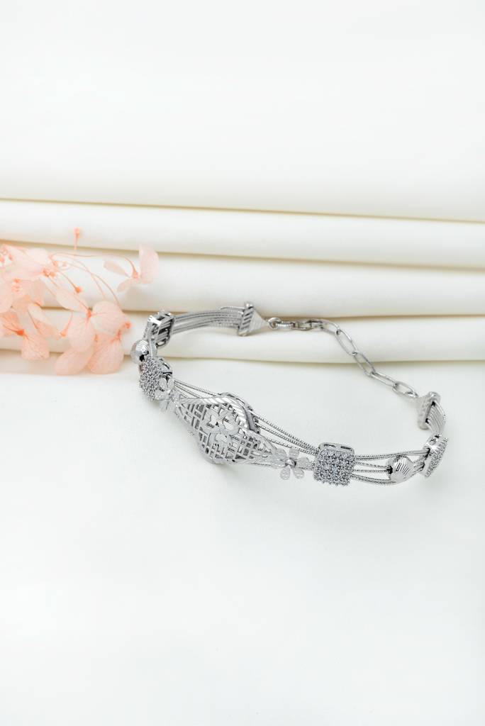 Silberry 925 Sterling Silver Retro Bracelet : B343