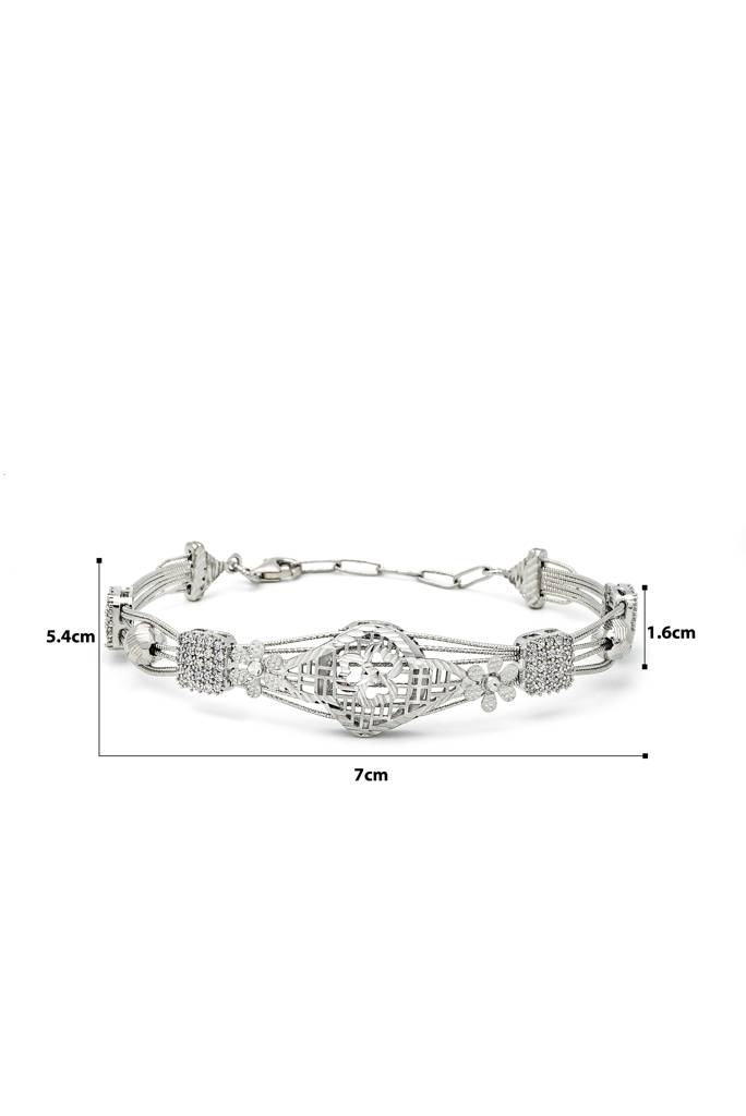 Silberry 925 Sterling Silver Retro Bracelet : B343
