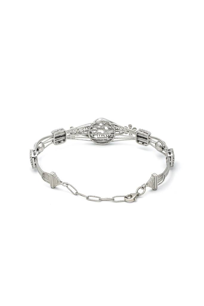 Silberry 925 Sterling Silver Retro Bracelet : B343