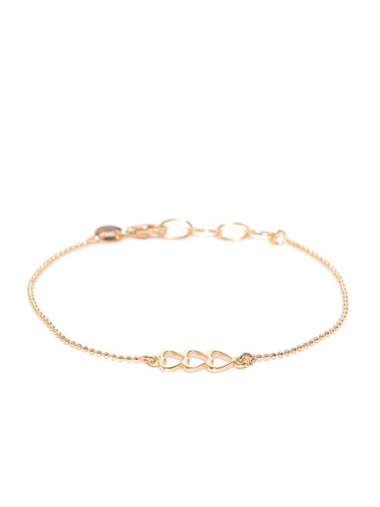 Carlton London Gold-Plated Wraparound Bracelet : B523702B