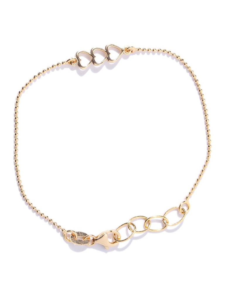 Carlton London Gold-Plated Wraparound Bracelet : B523702B