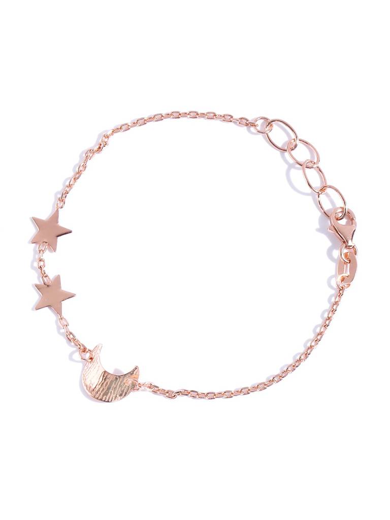 Carlton London Rose Gold-Plated Bracelet : B523708B