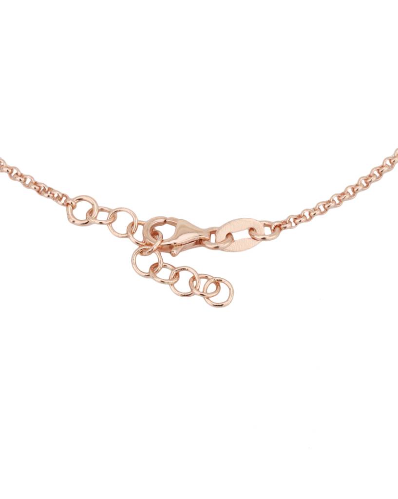 Rose Gold-Plated Charm Bracelet : B523720B