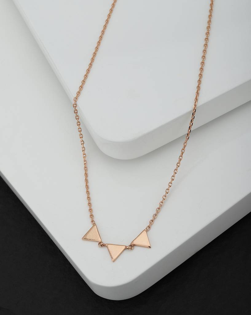 Rose Gold-Plated Necklace : B523803N