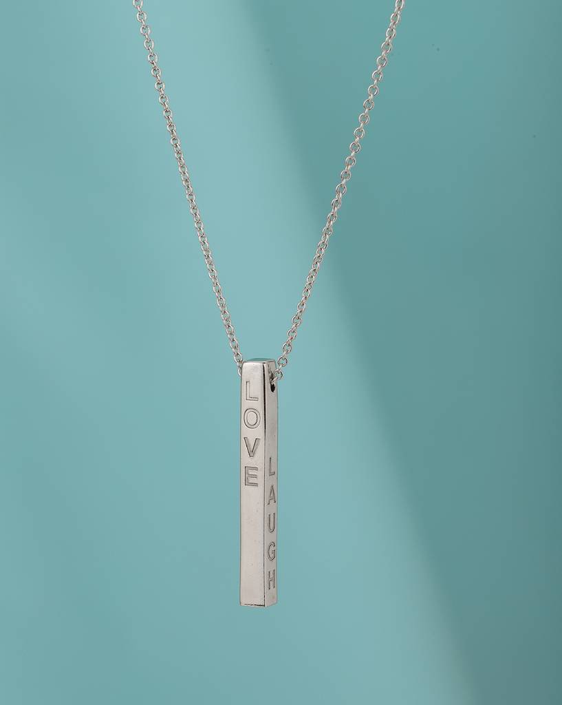 Carlton London Silver-Toned Rhodium-Plated Chain : B798704N2