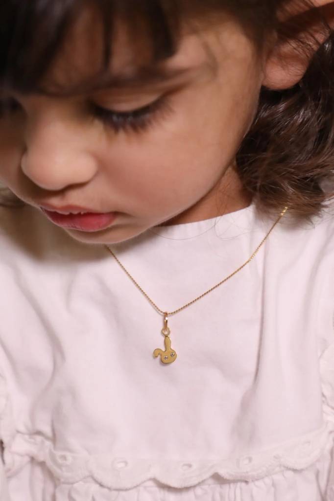 Kids Bunny Charm Pendant : BA-Y-CHA-BU