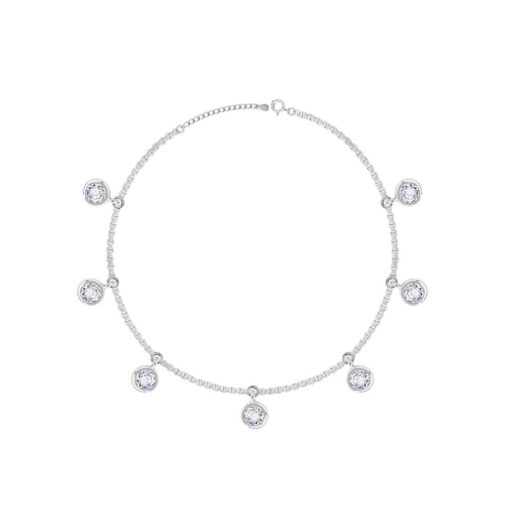 Stone Trail Charm Anklet : BAPA411