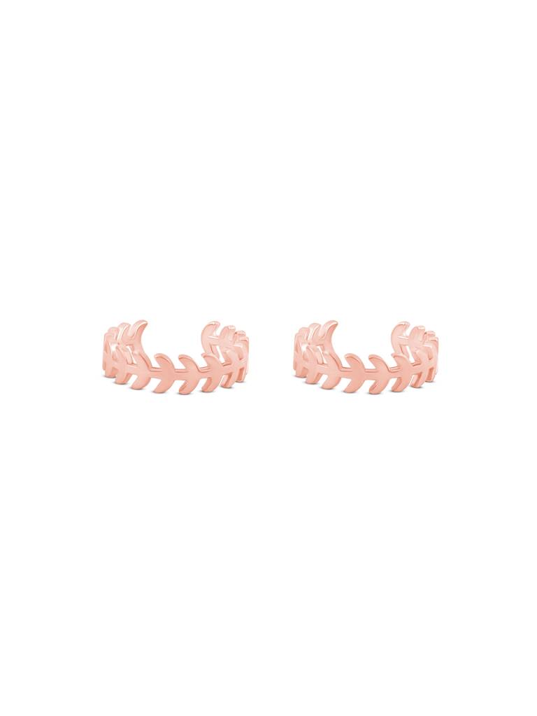 Leaf Vine Silver Toe Ring : BBTR1071