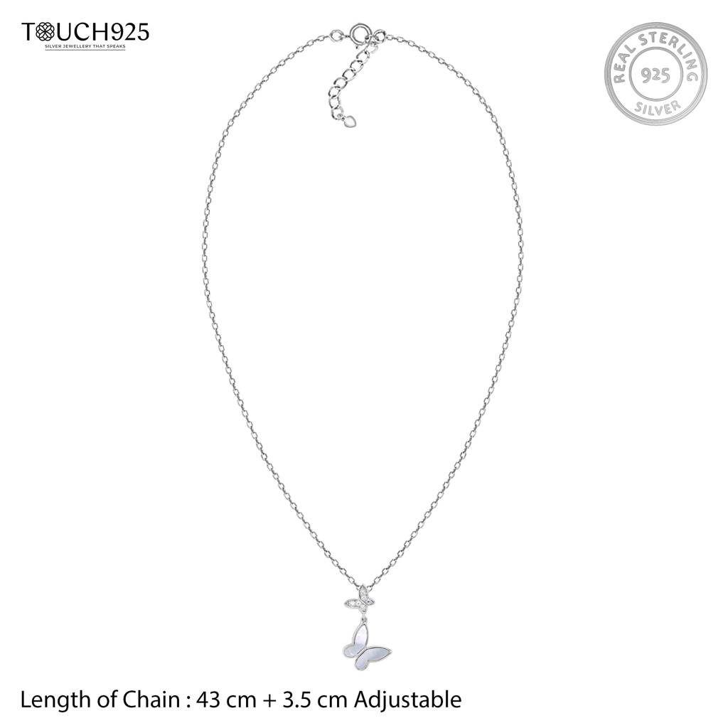 Duo Butterfly Necklace : BCNC271
