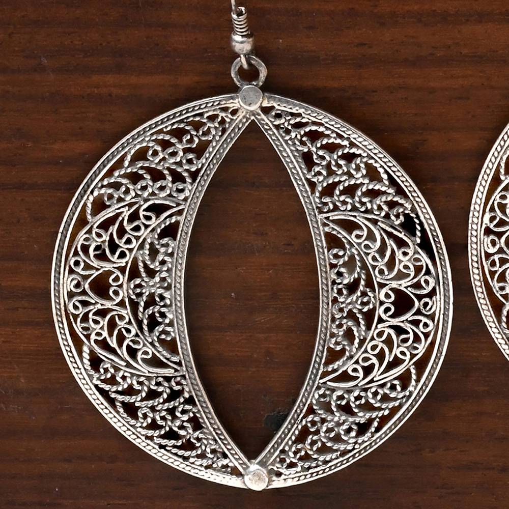 Round Filigree Earrings : BDER26