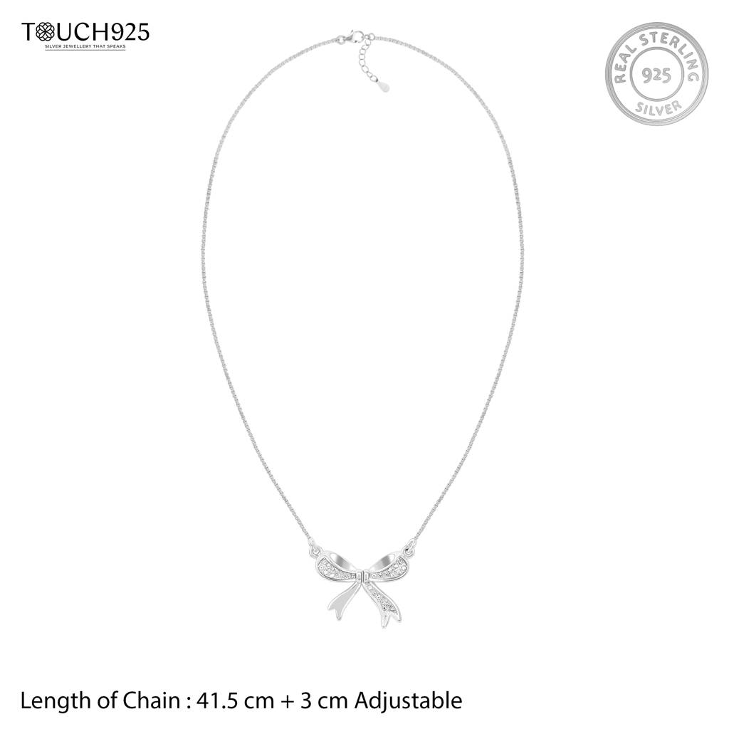 Bow Shaped Necklace : BDNC291
