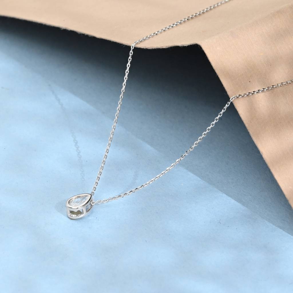 Elegant Drop Stone Necklace : BENC311