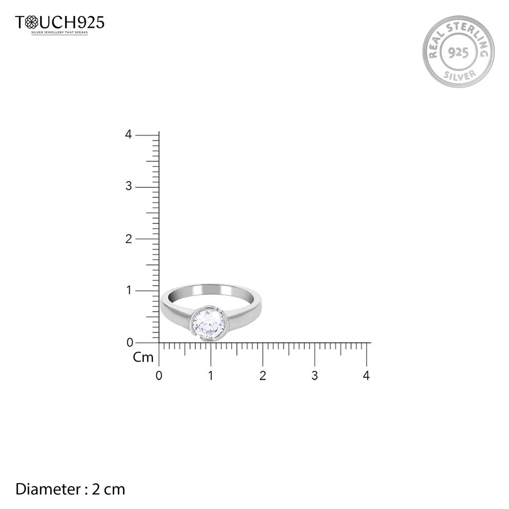 Classic Men'S Stone Ring : BFGR173