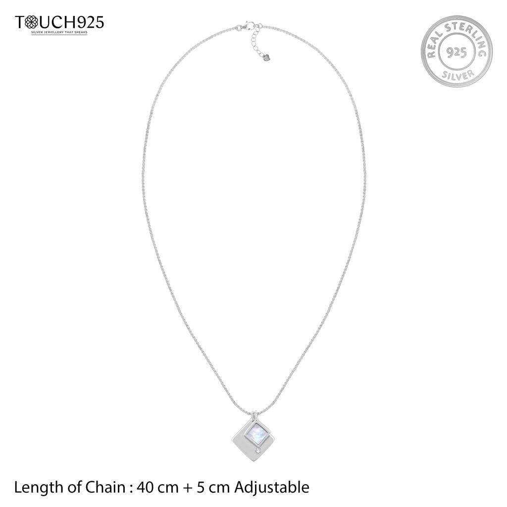 Overlapping Squares Necklace : BFNC331