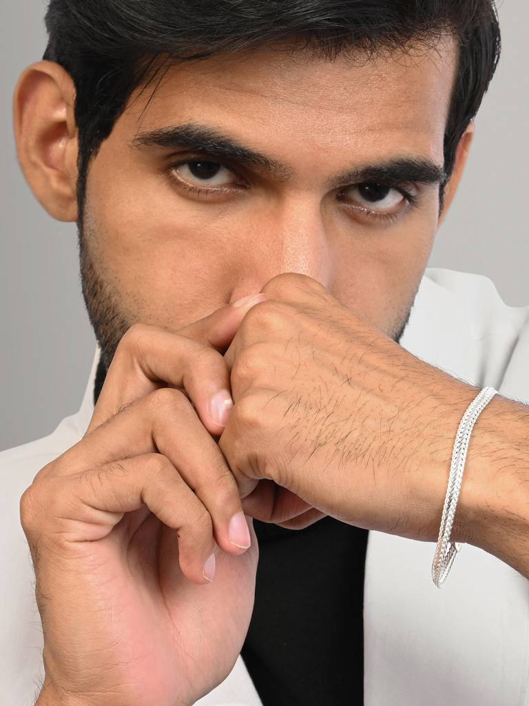 Corelink Silver Chain Bracelet : BGGB120