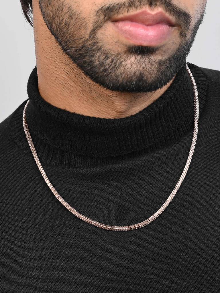 Champagne Silver Chain : BGGC155