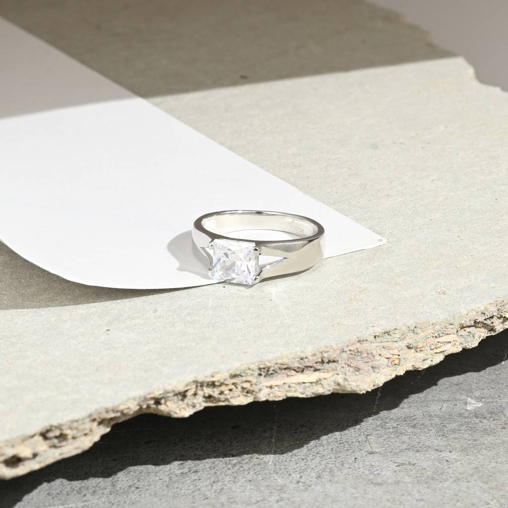 Square Stone Men'S Ring : BGGR188