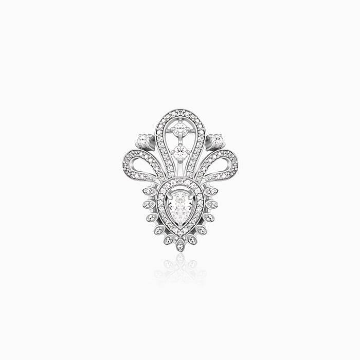 Giva 925 Sterling Silver Radiance Brooch | Gifts For Women And Girls | With Certificate Of : BH010
