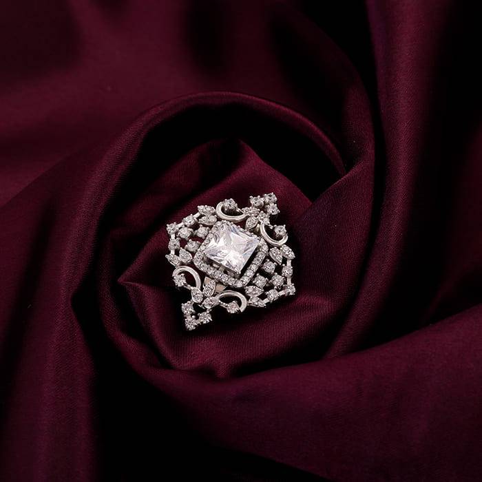 Giva 925 Sterling Silver Magical Brooch | Gifts For Women And Girls | With Certificate Of  : BH07