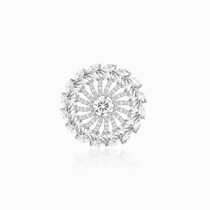 Giva 925 Sterling Silver Ferris Wheel Brooch | Gifts For Women And Girls | With Certificat : BH09