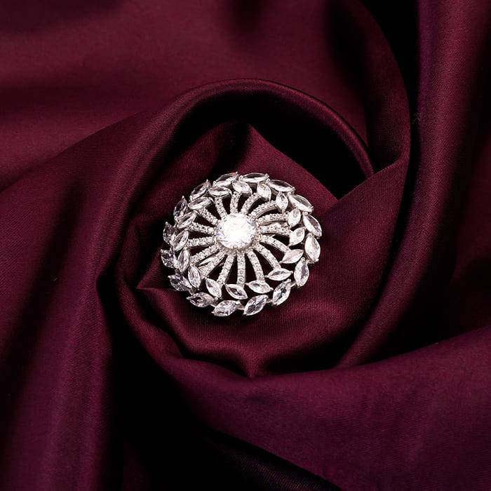 Giva 925 Sterling Silver Ferris Wheel Brooch | Gifts For Women And Girls | With Certificat : BH09