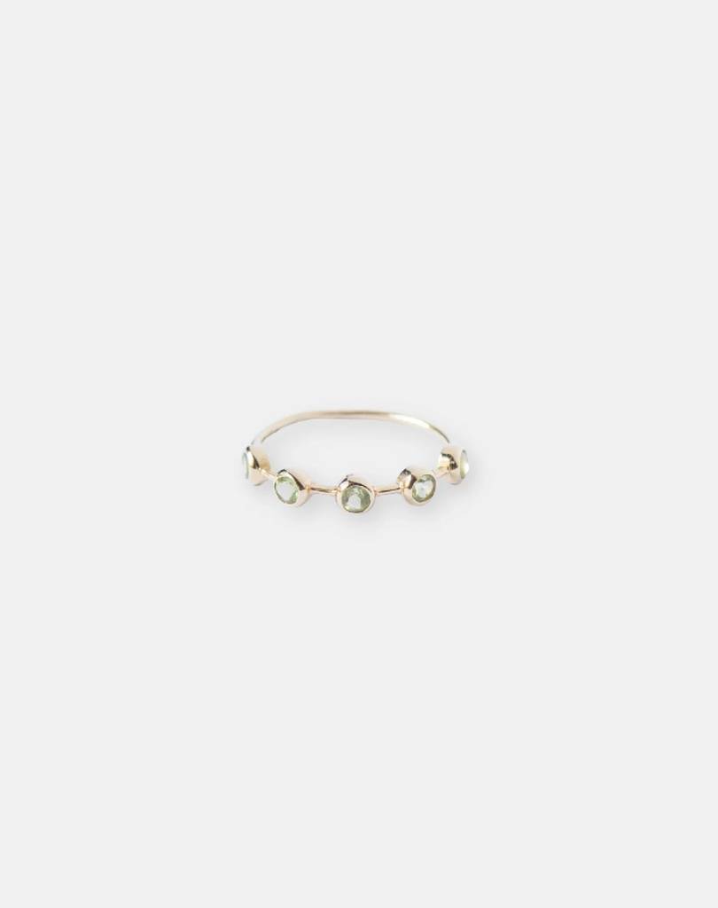 Peridot Birthstone Ring, Leo : BI-Y-PERI