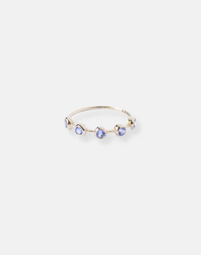 Tanzanite Birthstone Ring, Sagittarius : BI-Y-TRI