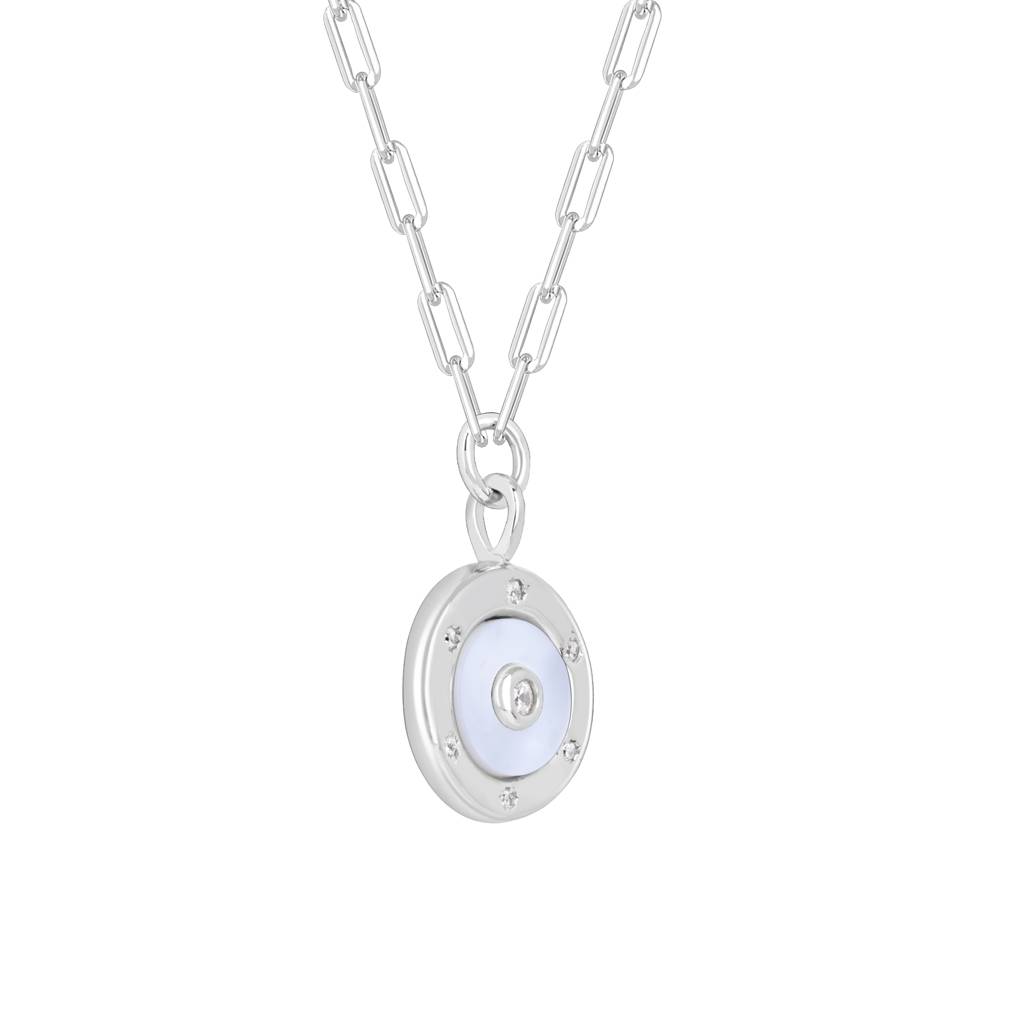Circular Stone Necklace : BJNC412