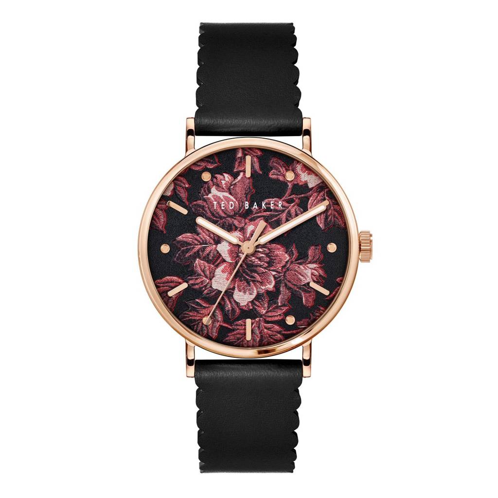 Tb Floral Analog Watch For Women