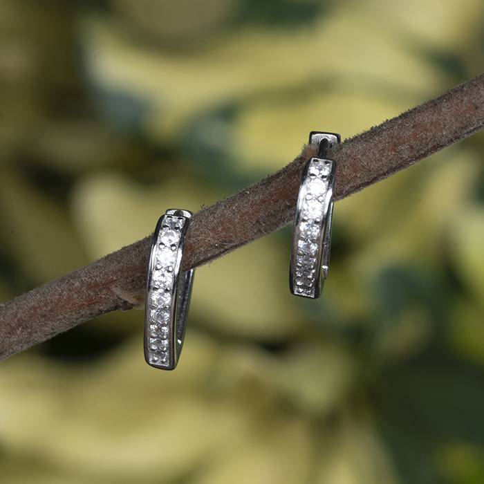 Luxe Cassic Silver Cz Bali : BL23